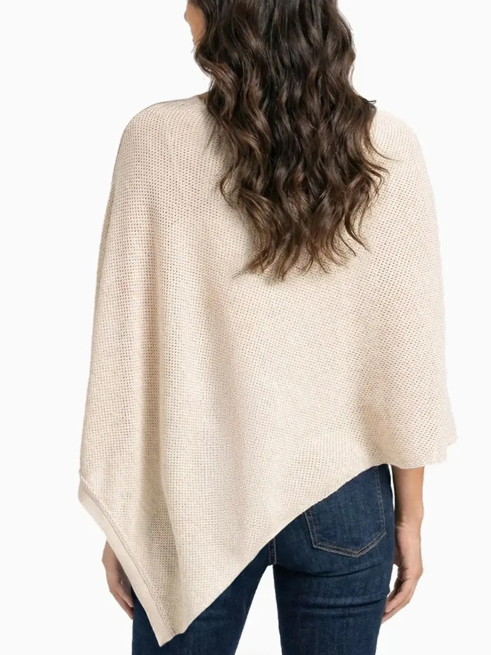🤎 We Are AMMA Natural Cocoon Neutral Oatmeal Color Nursing Cover Shawl Wrap